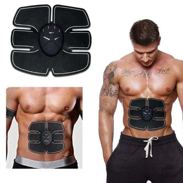 Pad Fitness™ Estimulador Muscular Abdominales Brazos Piernas Abdomen EMS