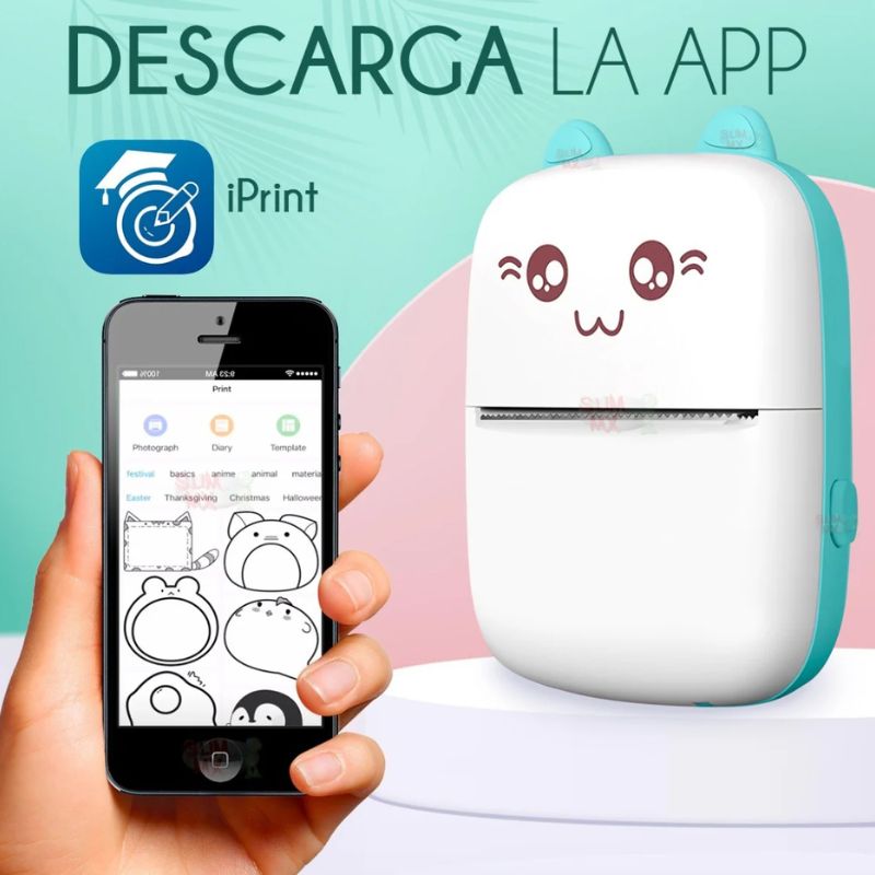 Mini impresora mágica con tinta infinita 🖨️ MAXPRINT 🤩