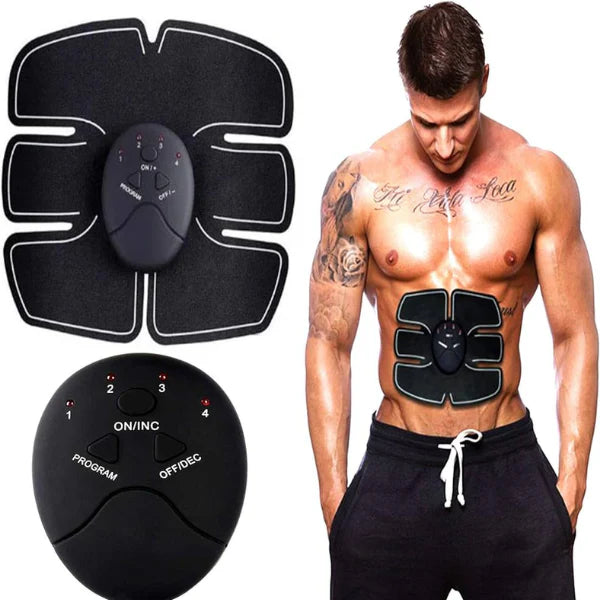 Pad Fitness™ Estimulador Muscular Abdominales Brazos Piernas Abdomen EMS