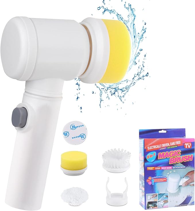 MagicBrush™ Cepillo giratorio multiuso recargable 5 en 1