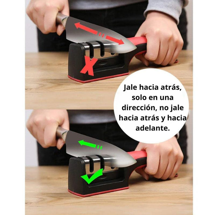 Afilador en Tres Etapas: Afila tus cuchillos como un profesional 😎