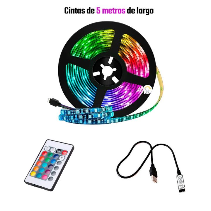 Cinta Luz Led RGB 5050 - 5 Metros