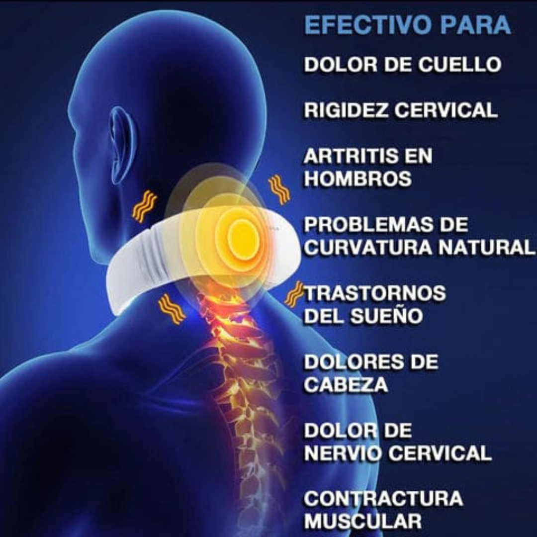 NeckTime™ Dispositivo de Masaje Portátil Recargable