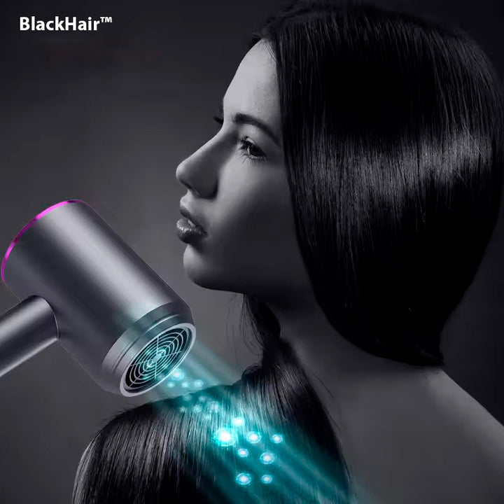 BlackHair™ Secador de Cabello Powerful Hair Dryer