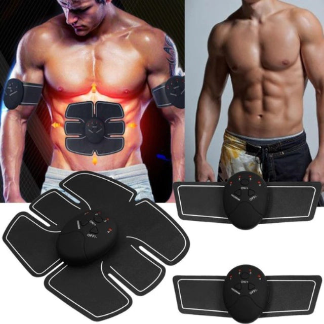 Pad Fitness™ Estimulador Muscular Abdominales Brazos Piernas Abdomen EMS