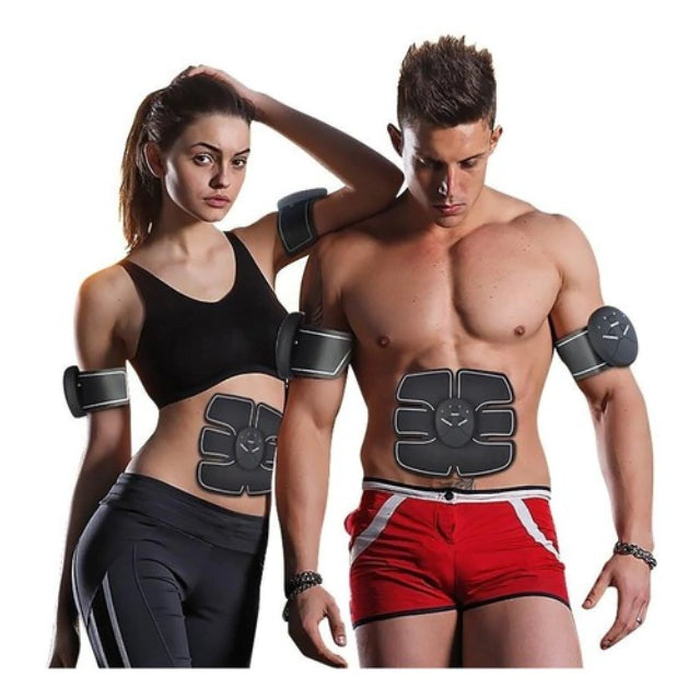 Pad Fitness™ Estimulador Muscular Abdominales Brazos Piernas Abdomen EMS